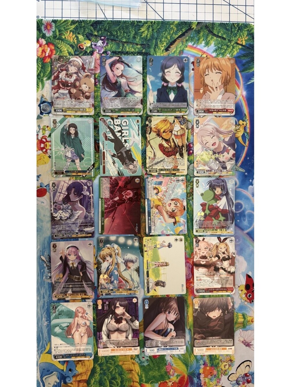 Weiss Schwarz 20 Card Lot Mixed Anime TCG RAW D21